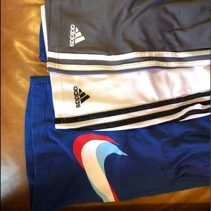 Boys Nike adidas shorts size 10-13